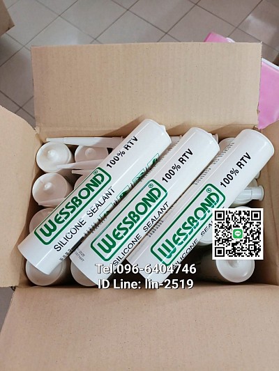 Wessbond Silicone RTV 100% ซิลิโคนยาแนวชนิดแห้งเร็ว มีกลิ่นกรดระเหย ทนความร้อนถึง 232 องศาเซลเซียส